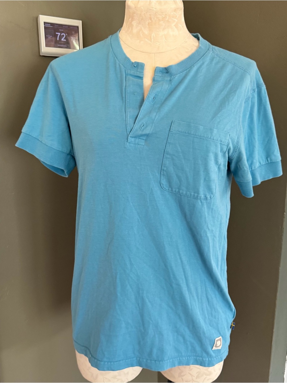 Fjallraven Blue T-Shirt - Men’s Small